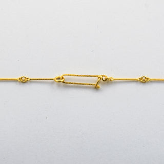 Lapponia Collier aus Gelb- und Weißgold