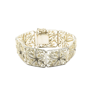 Alice Caviness Armband aus Silber mit Markasit