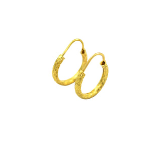 Creolen aus Gelbgold