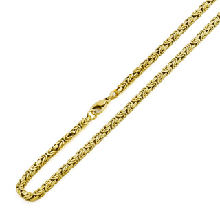 Königskette aus Gelbgold
