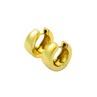 Binder Creolen aus Gelbgold