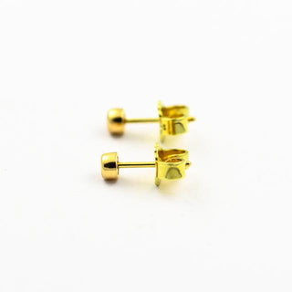 Brillantohrstecker aus Gelbgold