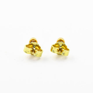 Brillantohrstecker aus Gelbgold