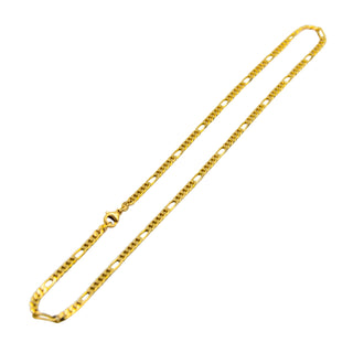 Binder Figarokette aus Gelbgold