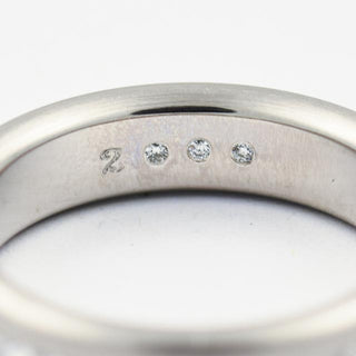 Millenniumring Henrich & Denzel Brillantring aus Platin mit Brillant