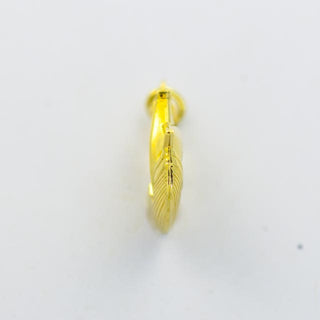 Anhänger Segelschiff aus Gelbgold