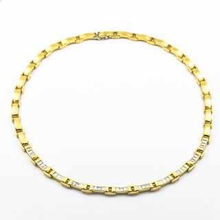 Schmitt Diamantcollier aus Gelbgold