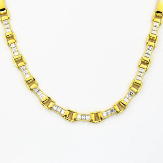 Schmitt Diamantcollier aus Gelbgold