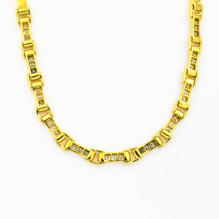 Schmitt Diamantcollier aus Gelbgold