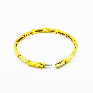 Schmitt Diamantarmband aus Gelbgold