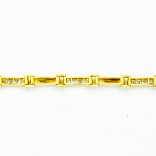 Schmitt Diamantarmband aus Gelbgold