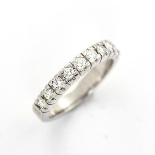 Brillantring aus 585 Weißgold, nachhaltiger second hand Schmuck perfekt aufgearbeitet