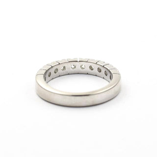 Brillantring aus 585 Weißgold, nachhaltiger second hand Schmuck perfekt aufgearbeitet