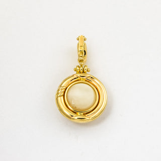 Perlenanhänger aus 585 Gelbgold, nachhaltiger second hand Schmuck perfekt aufgearbeitet