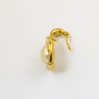 Perlenanhänger aus 585 Gelbgold, nachhaltiger second hand Schmuck perfekt aufgearbeitet