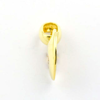 Brillantanhänger aus 585 Gelb- und Weißgold, nachhaltiger second hand Schmuck perfekt aufgearbeitet