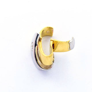 Fabio Giorgio Brillantanhänger aus 750 Gelb- und Weißgold, nachhaltiger second hand Schmuck perfekt aufgearbeitet