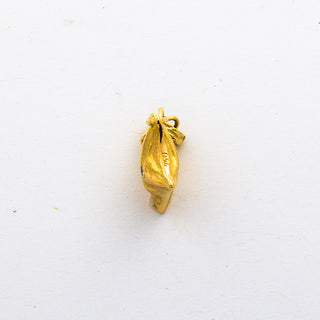 Anhänger aus 750 Gelbgold mit Brillant, nachhaltiger second hand Schmuck perfekt aufgearbeitet