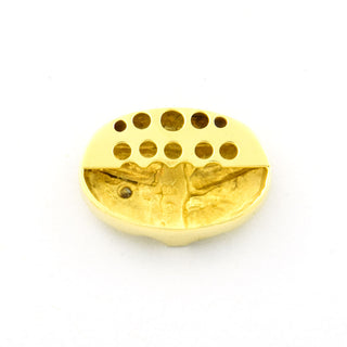 Brillantanhänger aus 585 Gelbgold, nachhaltiger second hand Schmuck perfekt aufgearbeitet