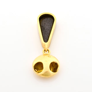 Anhänger aus 750 Gelbgold mit Opal, nachhaltiger second hand Schmuck perfekt aufgearbeitet