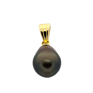 Perlenanhänger aus 585 Gelbgold, nachhaltiger second hand Schmuck perfekt aufgearbeitet