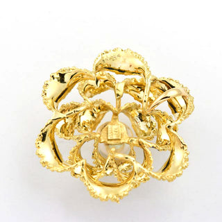 Perlenanhänger aus 750 Gelbgold, nachhaltiger second hand Schmuck perfekt aufgearbeitet