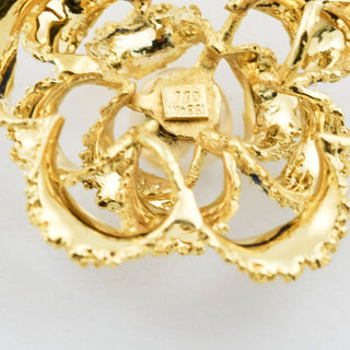 Perlenanhänger aus 750 Gelbgold, nachhaltiger second hand Schmuck perfekt aufgearbeitet