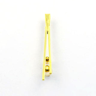 Perlenanhänger aus 585 Gelbgold, nachhaltiger second hand Schmuck perfekt aufgearbeitet