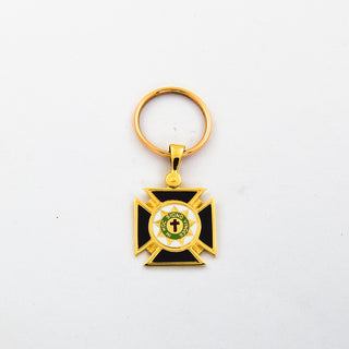 Anhänger Freimaurer aus 585 Gelbgold, nachhaltiger second hand Schmuck perfekt aufgearbeitet