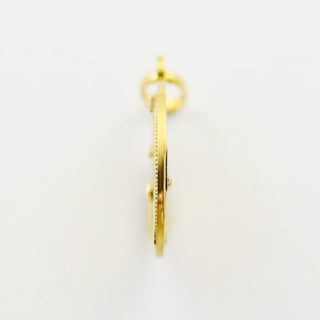 Anhänger aus 750 Gelbgold, nachhaltiger second hand Schmuck perfekt aufgearbeitet