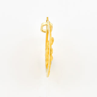 Anhänger Skorpion aus 585 Gelbgold, nachhaltiger second hand Schmuck perfekt aufgearbeitet