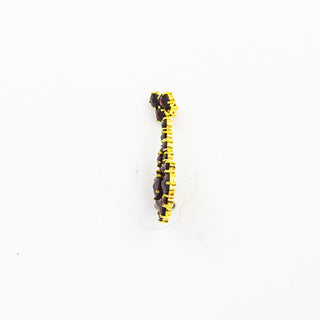 Anhänger aus Metall mit Granat, nachhaltiger second hand Schmuck perfekt aufgearbeitet