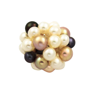 Anhänger Kugel mit Perle, nachhaltiger second hand Schmuck perfekt aufgearbeitet