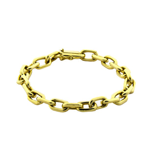 Ankerarmband aus 585 Gelbgold, nachhaltiger second hand Schmuck perfekt aufgearbeitet