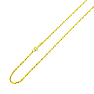 Ankerkette aus 585 Gelbgold, nachhaltiger second hand Schmuck perfekt aufgearbeitet