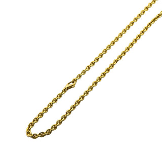 Ankerkette aus 585 Gelbgold, nachhaltiger second hand Schmuck perfekt aufgearbeitet