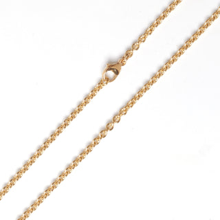 Ankerkette aus 750 Gelbgold, nachhaltiger second hand Schmuck perfekt aufgearbeitet