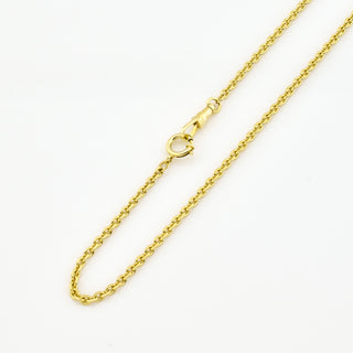 Ankerkette aus 585 Gelbgold, nachhaltiger second hand Schmuck perfekt aufgearbeitet