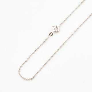 FBM Ankerkette aus 585 Weißgold, nachhaltiger second hand Schmuck perfekt aufgearbeitet