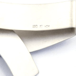 Niessing Anklemmschmuck aus 950 Platin, nachhaltiger second hand Schmuck perfekt aufgearbeitet