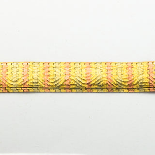 Armband aus 585 Gelb-, Rosé- und Weißgold, 19cm, nachhaltiger second hand Schmuck perfekt aufgearbeitet