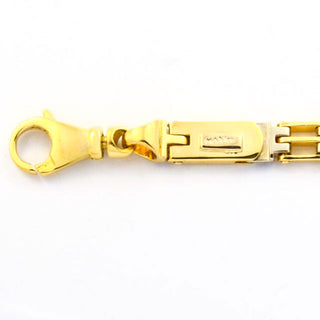 Armband aus 750 Gelb- und Weißgold, nachhaltiger second hand Schmuck perfekt aufgearbeitet