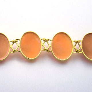 Armband aus 750 Gelbgold mit Kamee/Gemme, nachhaltiger second hand Schmuck perfekt aufgearbeitet