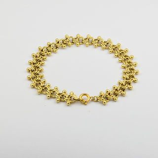 Armband aus 585 Gelbgold, 20cm, nachhaltiger second hand Schmuck perfekt aufgearbeitet