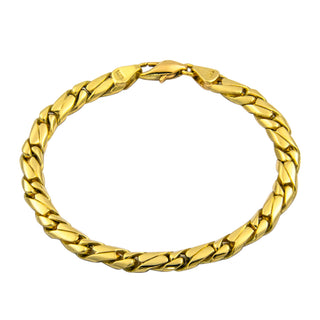 Armband aus 585 Gelbgold, 20 cm, nachhaltiger second hand Schmuck perfekt aufgearbeitet