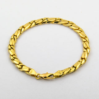 Armband aus 585 Gelbgold, 20 cm, nachhaltiger second hand Schmuck perfekt aufgearbeitet