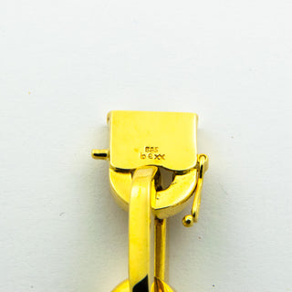 Armband aus 585 Gelbgold, nachhaltiger second hand Schmuck perfekt aufgearbeitet