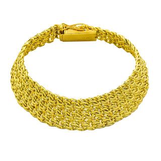 Armband aus 585 Gelbgold, nachhaltiger second hand Schmuck perfekt aufgearbeitet