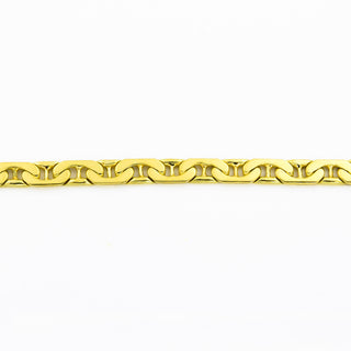 Armband aus 585 Gelbgold, 23cm, nachhaltiger second hand Schmuck perfekt aufgearbeitet