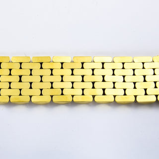 Armband aus 585 Gelbgold, 19,5cm, nachhaltiger second hand Schmuck perfekt aufgearbeitet